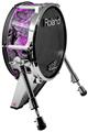 Skin Wrap works with Roland vDrum Shell KD-140 Kick Bass Drum Butterfly Graffiti (DRUM NOT INCLUDED)