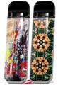 Skin Decal Wrap 2 Pack for Smok Novo v1 Abstract Graffiti VAPE NOT INCLUDED