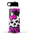Skin Wrap Decal compatible with Hydro Flask Wide Mouth Bottle 32oz Punk Skull Princess (BOTTLE NOT INCLUDED)