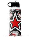 Skin Wrap Decal compatible with Hydro Flask Wide Mouth Bottle 32oz Star Checker Splatter (BOTTLE NOT INCLUDED)