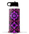 Skin Wrap Decal compatible with Hydro Flask Wide Mouth Bottle 32oz Pink Floral (BOTTLE NOT INCLUDED)