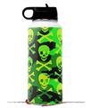 Skin Wrap Decal compatible with Hydro Flask Wide Mouth Bottle 32oz Skull Camouflage (BOTTLE NOT INCLUDED)