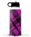 Skin Wrap Decal compatible with Hydro Flask Wide Mouth Bottle 32oz Pink Plaid (BOTTLE NOT INCLUDED)