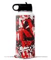 Skin Wrap Decal compatible with Hydro Flask Wide Mouth Bottle 32oz Red Graffiti (BOTTLE NOT INCLUDED)