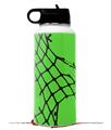 Skin Wrap Decal compatible with Hydro Flask Wide Mouth Bottle 32oz Ripped Fishnets Green (BOTTLE NOT INCLUDED)