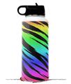 Skin Wrap Decal compatible with Hydro Flask Wide Mouth Bottle 32oz Tiger Rainbow (BOTTLE NOT INCLUDED)