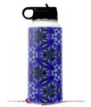 Skin Wrap Decal compatible with Hydro Flask Wide Mouth Bottle 32oz Daisy Blue (BOTTLE NOT INCLUDED)