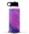 Skin Wrap Decal compatible with Hydro Flask Wide Mouth Bottle 32oz Painting Purple Splash (BOTTLE NOT INCLUDED)
