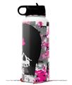 Skin Wrap Decal compatible with Hydro Flask Wide Mouth Bottle 32oz Scene Girl Skull (BOTTLE NOT INCLUDED)