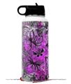 Skin Wrap Decal compatible with Hydro Flask Wide Mouth Bottle 32oz Butterfly Graffiti (BOTTLE NOT INCLUDED)