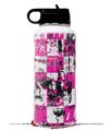 Skin Wrap Decal compatible with Hydro Flask Wide Mouth Bottle 32oz Pink Graffiti (BOTTLE NOT INCLUDED)