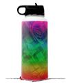 Skin Wrap Decal compatible with Hydro Flask Wide Mouth Bottle 32oz Rainbow Butterflies (BOTTLE NOT INCLUDED)