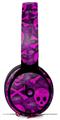 WraptorSkinz Skin Skin Decal Wrap works with Beats Solo Pro (Original) Headphones Pink Skull Bones Skin Only BEATS NOT INCLUDED