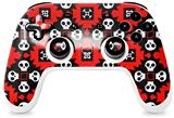 Skin Decal Wrap works with Original Google Stadia Controller Goth Punk Skulls Skin Only CONTROLLER NOT INCLUDED