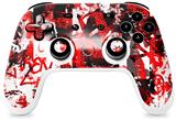 Skin Decal Wrap works with Original Google Stadia Controller Red Graffiti Skin Only CONTROLLER NOT INCLUDED