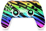 Skin Decal Wrap works with Original Google Stadia Controller Tiger Rainbow Skin Only CONTROLLER NOT INCLUDED