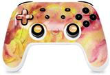 Skin Decal Wrap works with Original Google Stadia Controller Painting Yellow Splash Skin Only CONTROLLER NOT INCLUDED