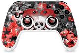 Skin Decal Wrap works with Original Google Stadia Controller Emo Skull Bones Skin Only CONTROLLER NOT INCLUDED
