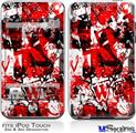 iPod Touch 2G & 3G Skin - Red Graffiti