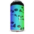 WraptorSkinz Skin Decal Wrap compatible with Yeti 16oz Tall Colster Can Cooler Insulator Rainbow Skull Collection (COOLER NOT INCLUDED)