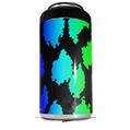 WraptorSkinz Skin Decal Wrap compatible with Yeti 16oz Tall Colster Can Cooler Insulator Rainbow Leopard (COOLER NOT INCLUDED)