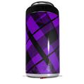 WraptorSkinz Skin Decal Wrap compatible with Yeti 16oz Tall Colster Can Cooler Insulator Purple Plaid (COOLER NOT INCLUDED)