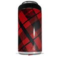 WraptorSkinz Skin Decal Wrap compatible with Yeti 16oz Tall Colster Can Cooler Insulator Red Plaid (COOLER NOT INCLUDED)