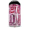 WraptorSkinz Skin Decal Wrap compatible with Yeti 16oz Tall Colster Can Cooler Insulator Grunge Love (COOLER NOT INCLUDED)