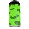WraptorSkinz Skin Decal Wrap compatible with Yeti 16oz Tall Colster Can Cooler Insulator Deathrock Bats Green (COOLER NOT INCLUDED)