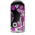 WraptorSkinz Skin Decal Wrap compatible with Yeti 16oz Tall Colster Can Cooler Insulator Pink Star Splatter (COOLER NOT INCLUDED)
