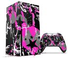 WraptorSkinz Skin Wrap compatible with the 2020 XBOX Series X Console and Controller SceneKid Pink (XBOX NOT INCLUDED)