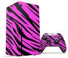 WraptorSkinz Skin Wrap compatible with the 2020 XBOX Series X Console and Controller Pink Tiger (XBOX NOT INCLUDED)