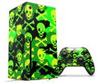 WraptorSkinz Skin Wrap compatible with the 2020 XBOX Series X Console and Controller Skull Camouflage (XBOX NOT INCLUDED)