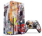WraptorSkinz Skin Wrap compatible with the 2020 XBOX Series X Console and Controller Abstract Graffiti (XBOX NOT INCLUDED)