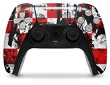 WraptorSkinz Skin Wrap compatible with the Sony PS5 DualSense Controller Checker Graffiti (CONTROLLER NOT INCLUDED)
