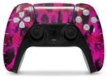 WraptorSkinz Skin Wrap compatible with the Sony PS5 DualSense Controller Pink Distressed Leopard (CONTROLLER NOT INCLUDED)