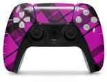 WraptorSkinz Skin Wrap compatible with the Sony PS5 DualSense Controller Pink Plaid (CONTROLLER NOT INCLUDED)