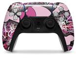 WraptorSkinz Skin Wrap compatible with the Sony PS5 DualSense Controller Pink Skull (CONTROLLER NOT INCLUDED)