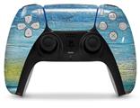 WraptorSkinz Skin Wrap compatible with the Sony PS5 DualSense Controller Landscape Abstract Beach (CONTROLLER NOT INCLUDED)