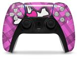 WraptorSkinz Skin Wrap compatible with the Sony PS5 DualSense Controller Punk Princess (CONTROLLER NOT INCLUDED)