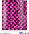 Sony PS3 Skin - Pink Checkerboard Sketches
