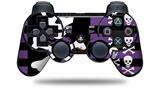 Sony PS3 Controller Decal Style Skin - Skulls and Stripes 6 (CONTROLLER NOT INCLUDED)