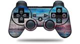 Sony PS3 Controller Decal Style Skin - Landscape Abstract RedSky (CONTROLLER NOT INCLUDED)