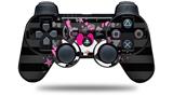 Sony PS3 Controller Decal Style Skin - Pink Bow Skull (CONTROLLER NOT INCLUDED)