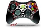 XBOX 360 Wireless Controller Decal Style Skin - Skull Splatter (CONTROLLER NOT INCLUDED)