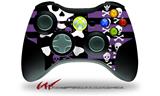XBOX 360 Wireless Controller Decal Style Skin - Skulls and Stripes 6 (CONTROLLER NOT INCLUDED)