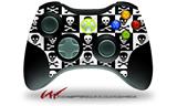 XBOX 360 Wireless Controller Decal Style Skin - Skull Checkerboard (CONTROLLER NOT INCLUDED)