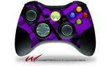 XBOX 360 Wireless Controller Decal Style Skin - Purple Plaid (CONTROLLER NOT INCLUDED)