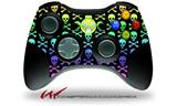 XBOX 360 Wireless Controller Decal Style Skin - Skull and Crossbones Rainbow (CONTROLLER NOT INCLUDED)