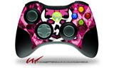 XBOX 360 Wireless Controller Decal Style Skin - Pink Bow Princess (CONTROLLER NOT INCLUDED)